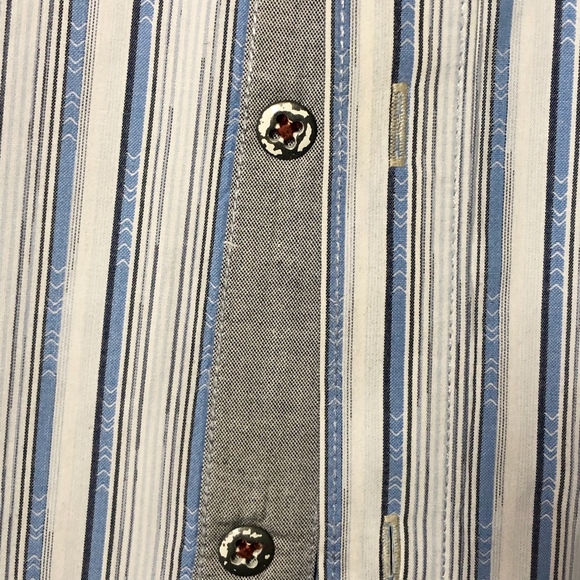 Tommy Bahama- Island Crafted Stripe Button UP - Picture 5 of 5